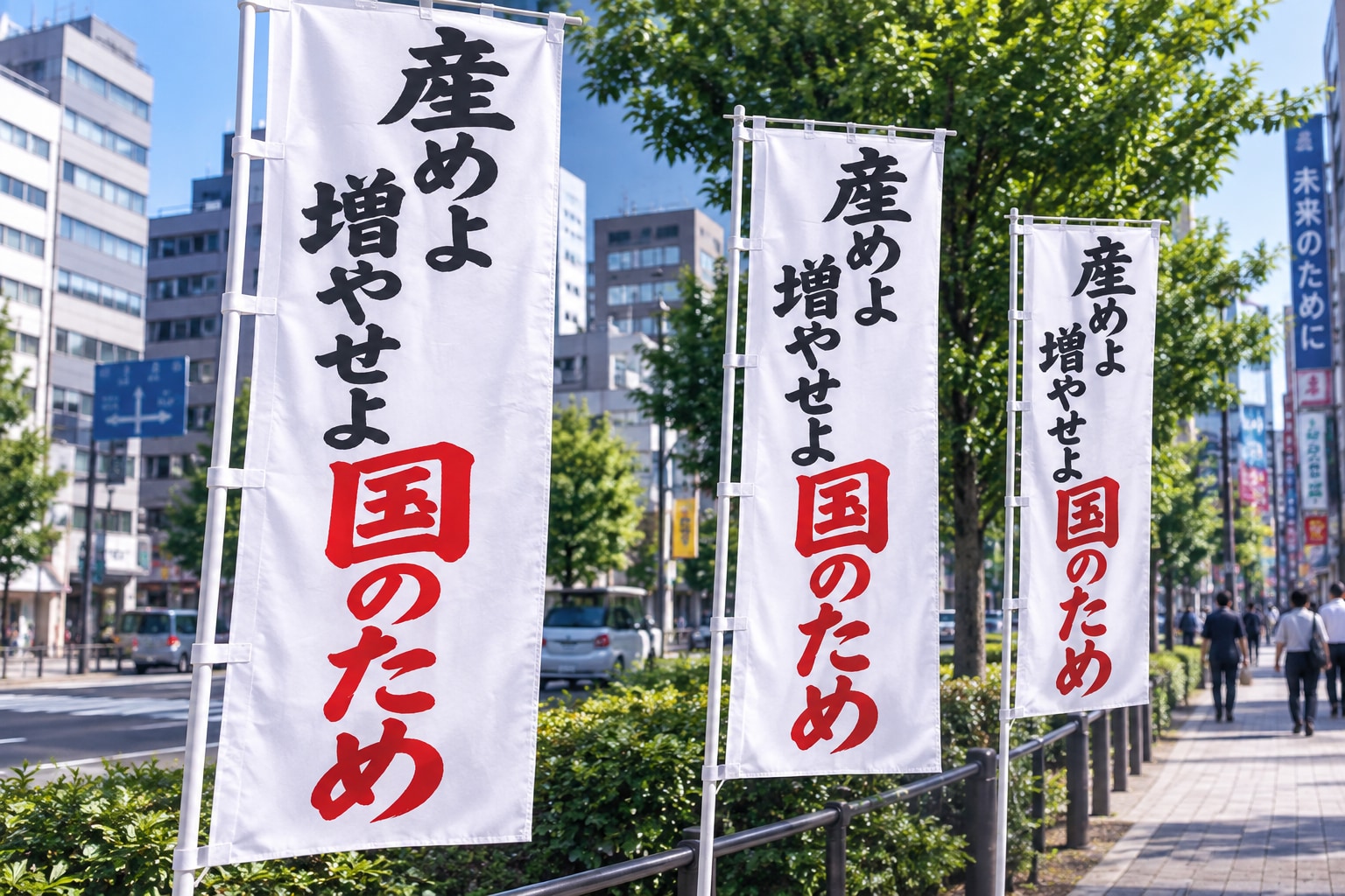 産めよ増やせよ国のため