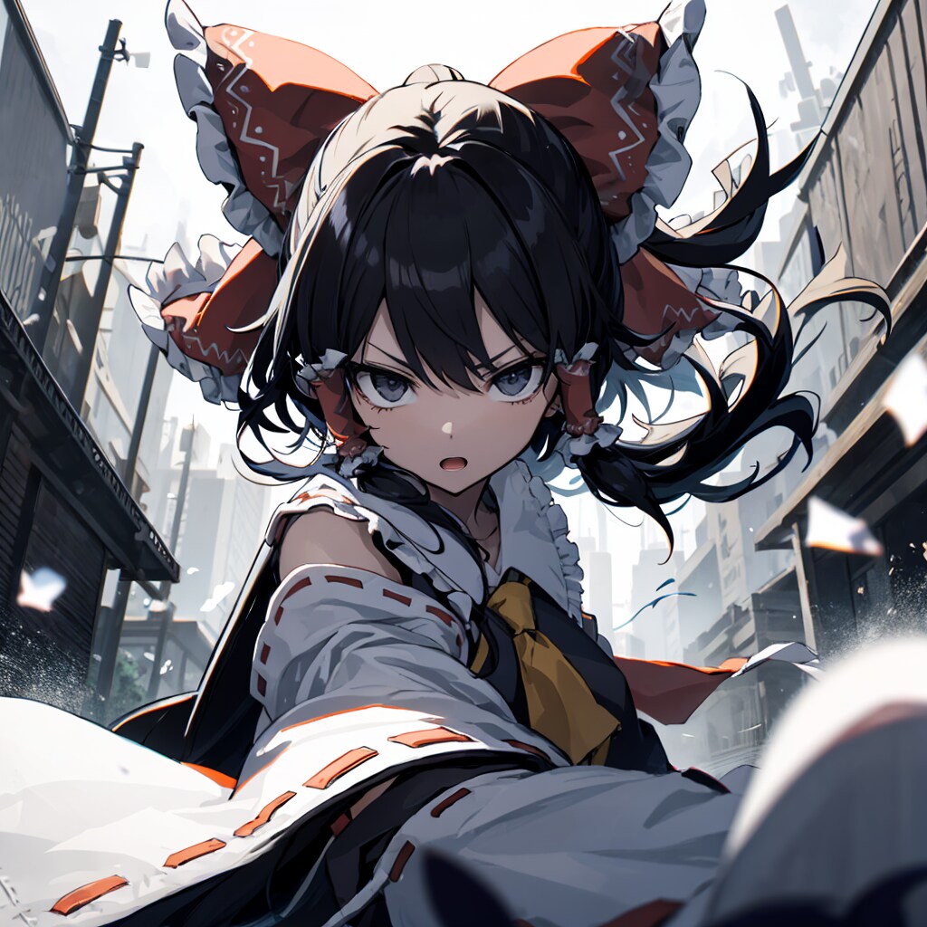 東方の博麗霊夢ちゃん（三回目）