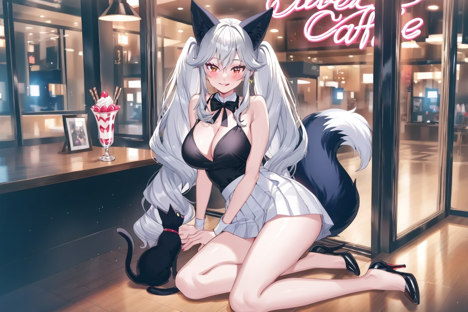いらっしゃいませ　ご主人様💕 | の人気AIイラスト・グラビア