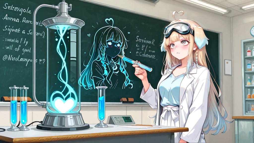 御主人の愛を増やす実験だそうです。