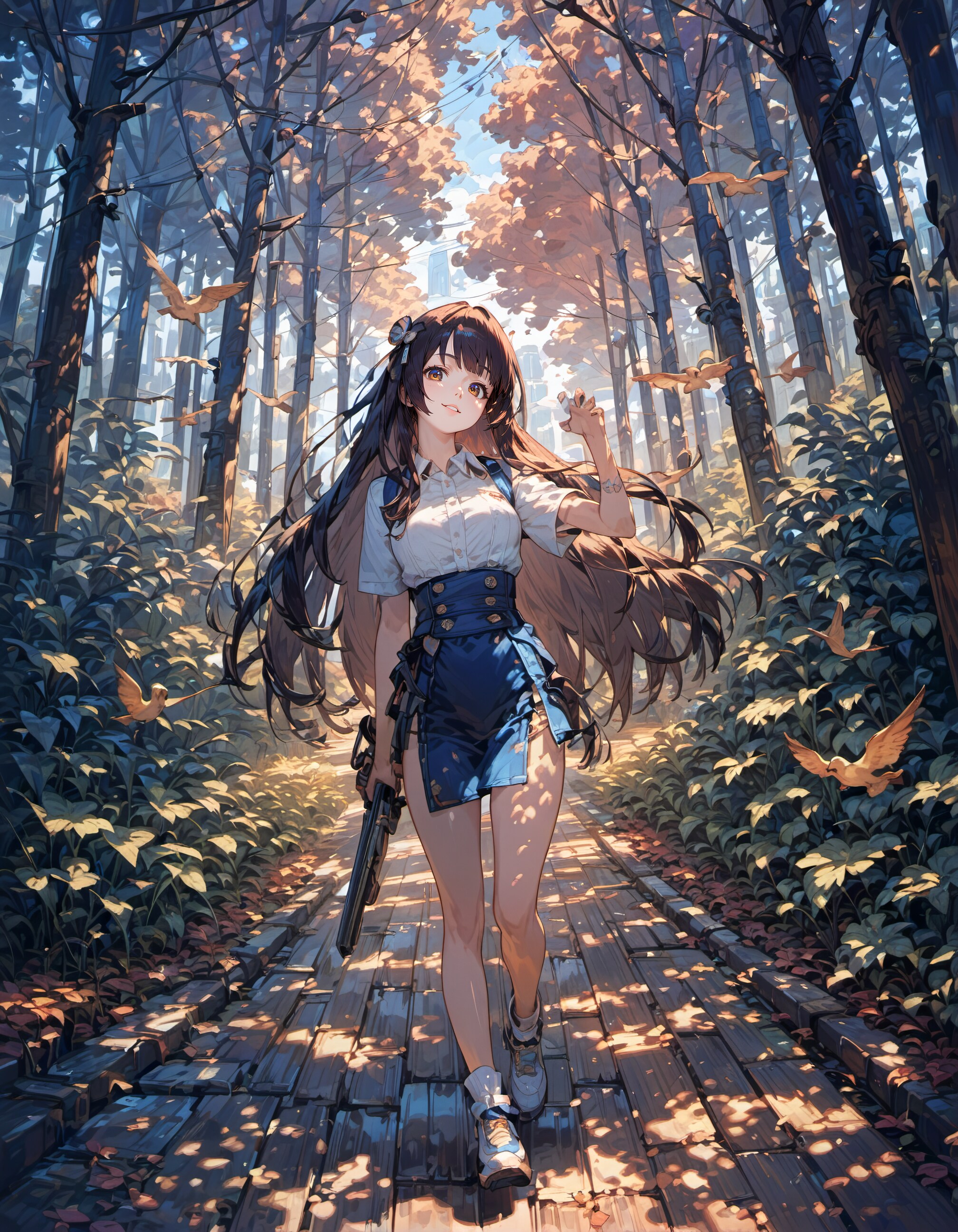 towering trees | の人気AIイラスト・グラビア