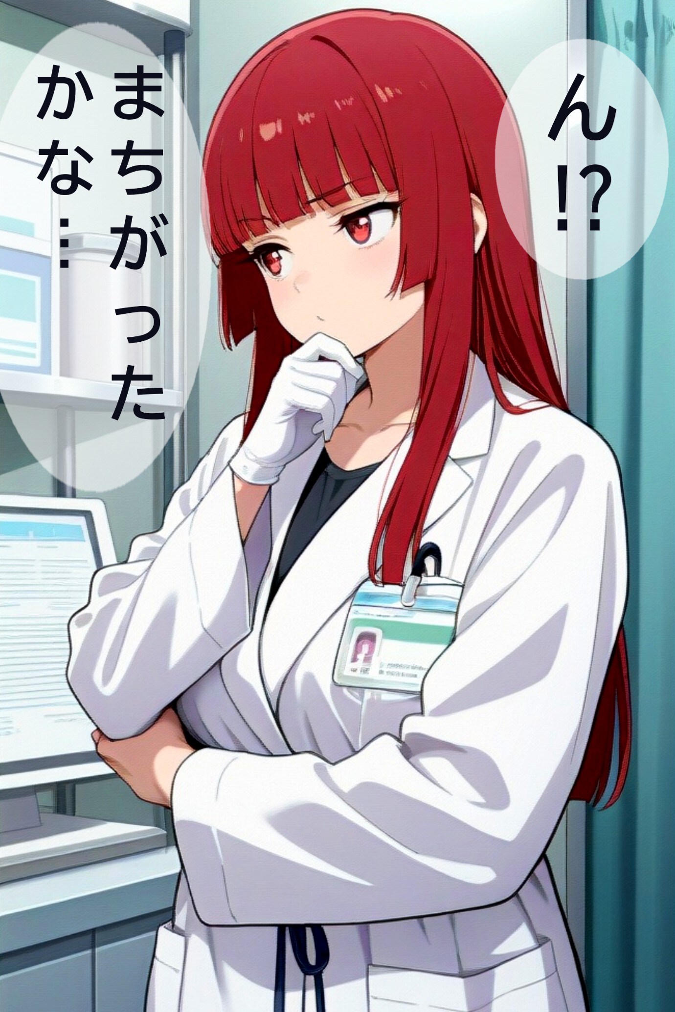 お医者さんの赤髪ちゃん | の人気AIイラスト・グラビア