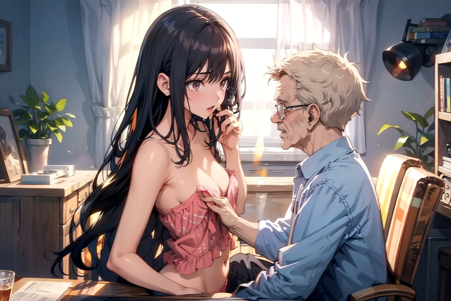 おじいちゃん元気出して、