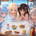 しゃべる海の家メニュー！？ 2枚目