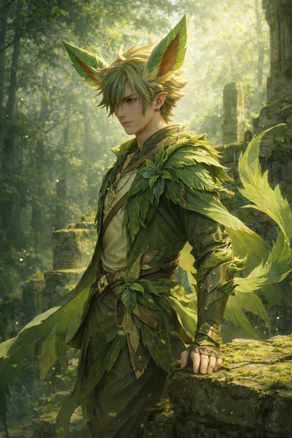 リーフィア | の人気AIイラスト・グラビア