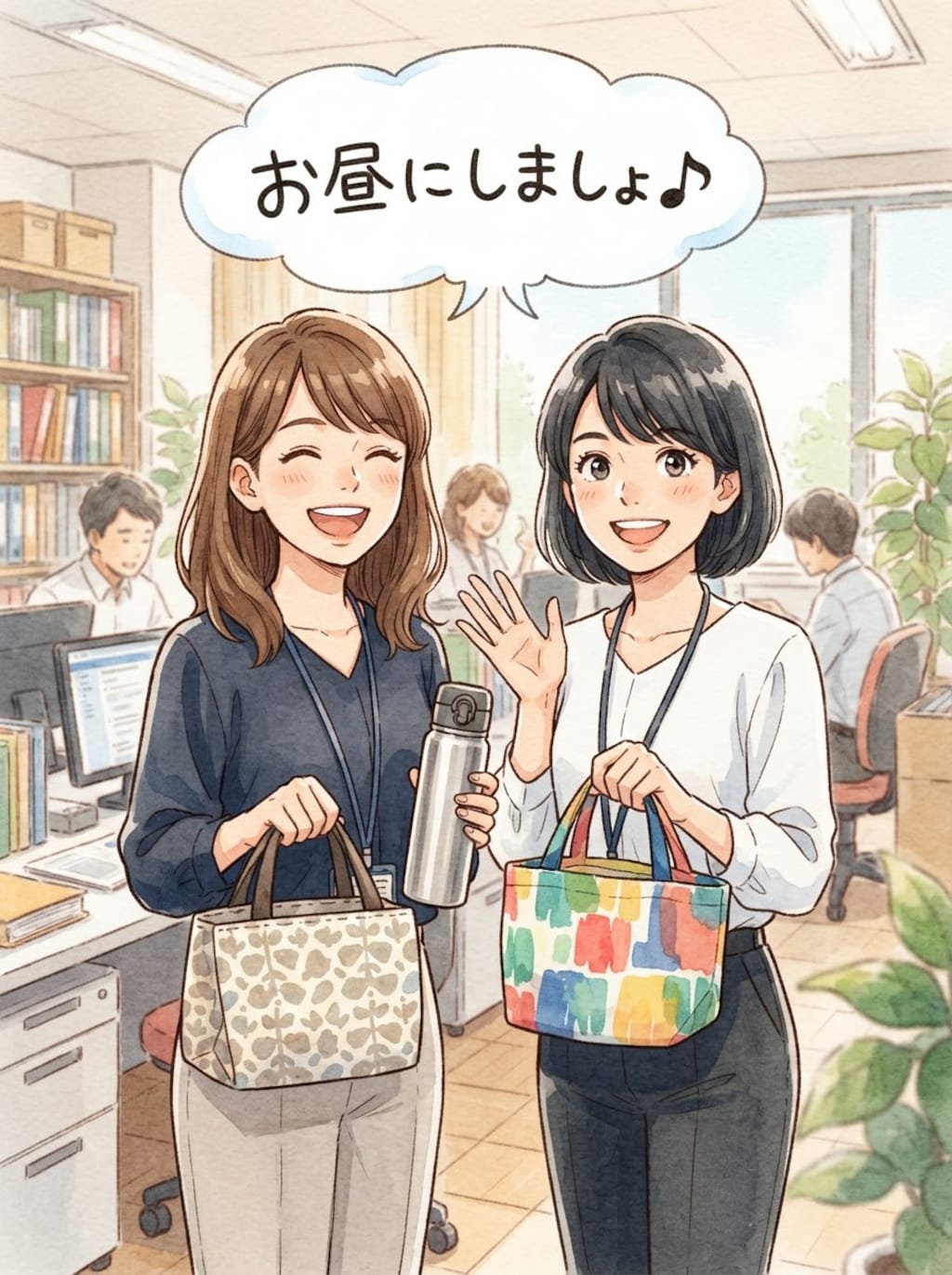 ランチタイム〜♬