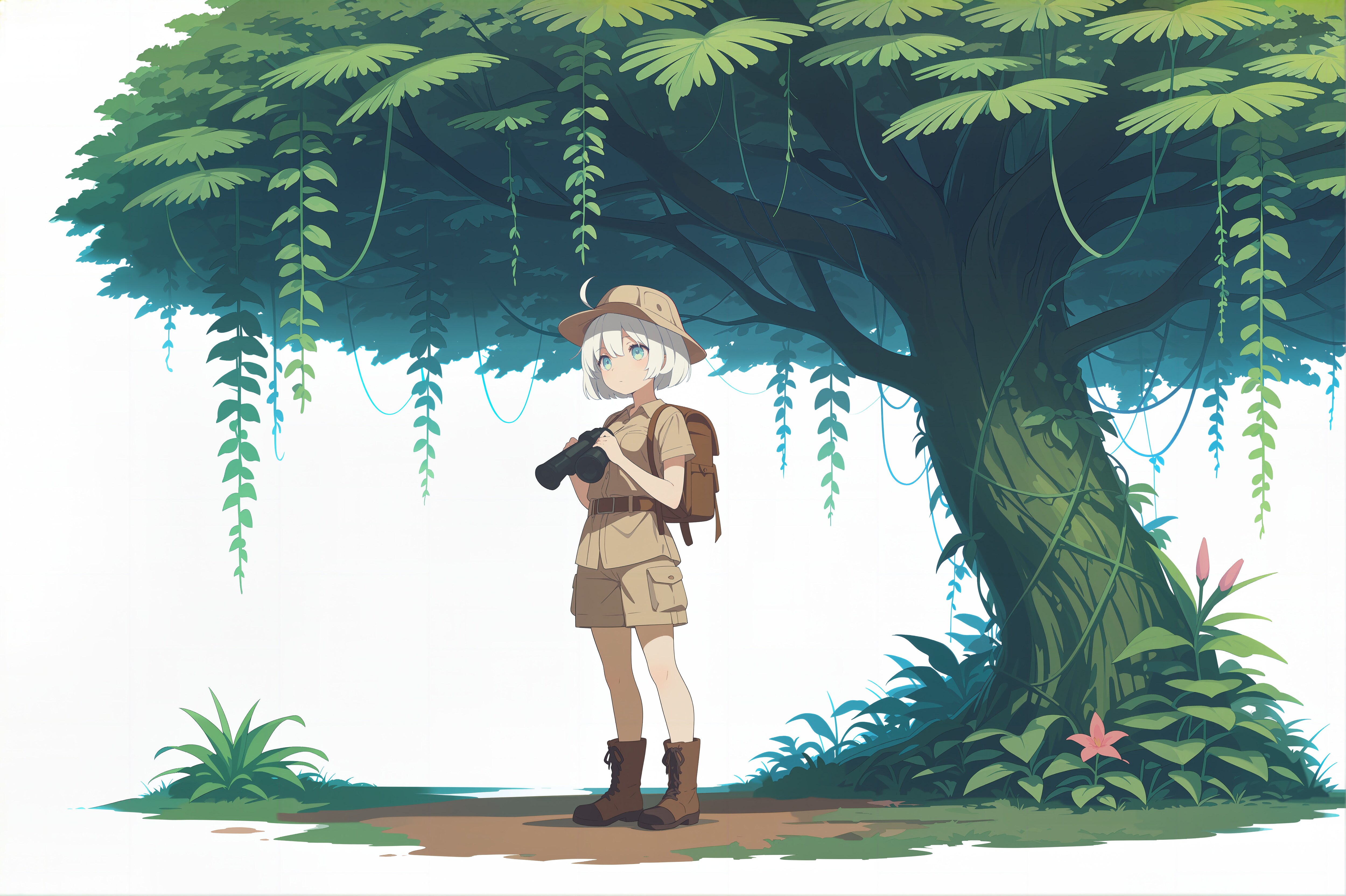 ジャングル探検 | の人気AIイラスト・グラビア