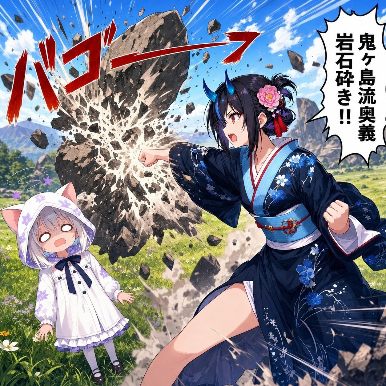 必殺技を見たいと言った結果