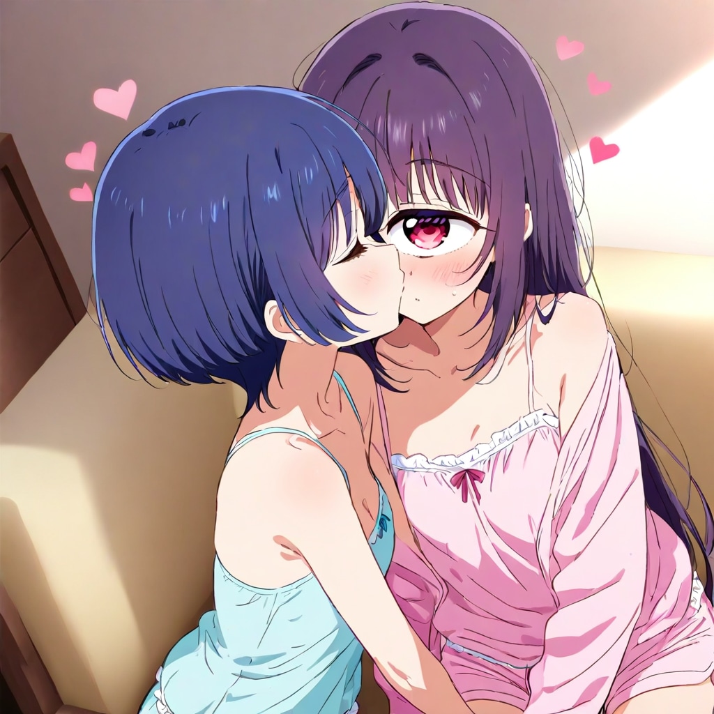 姉妹単眼ちゃん イチャイチャ