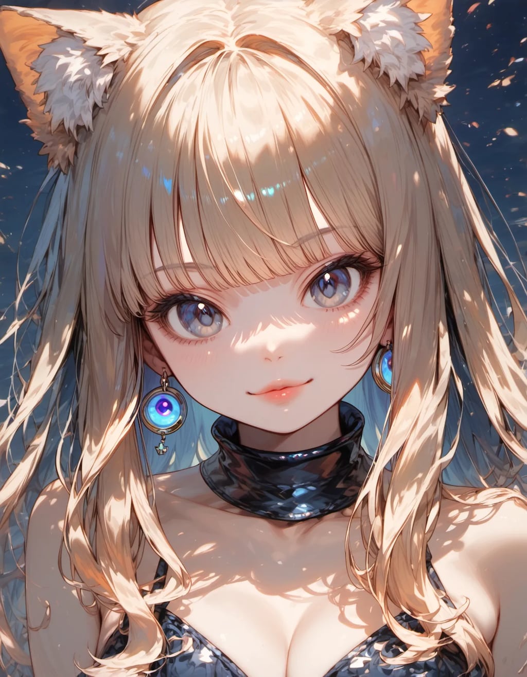 Eyes That Hold a Quiet Galaxy