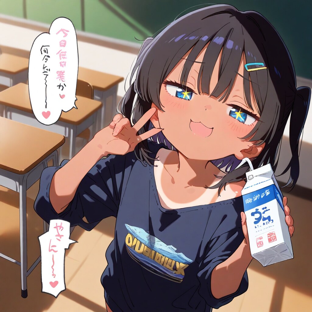 教室内のこなつちゃん | の人気AIイラスト・グラビア