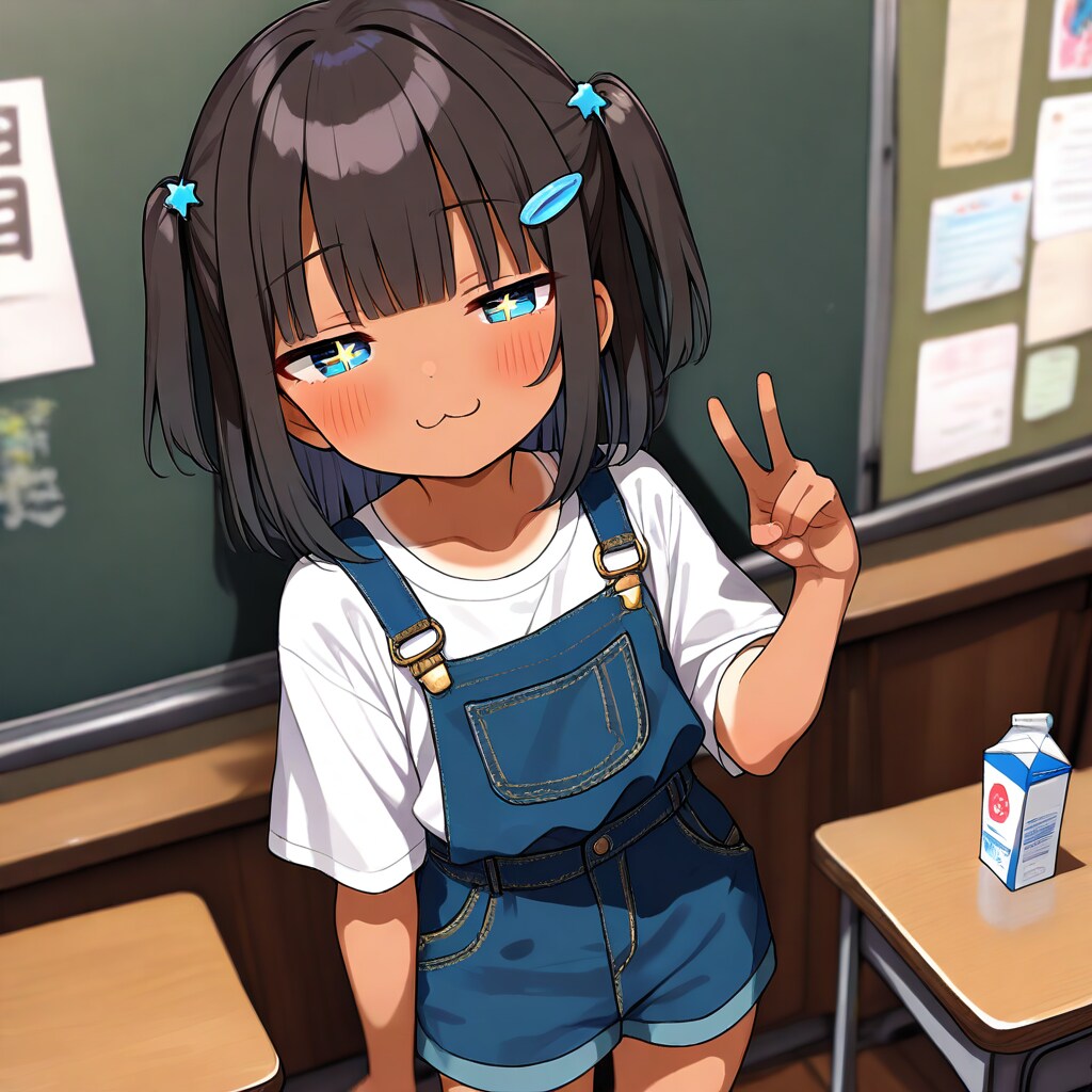 教室内のこなつちゃん