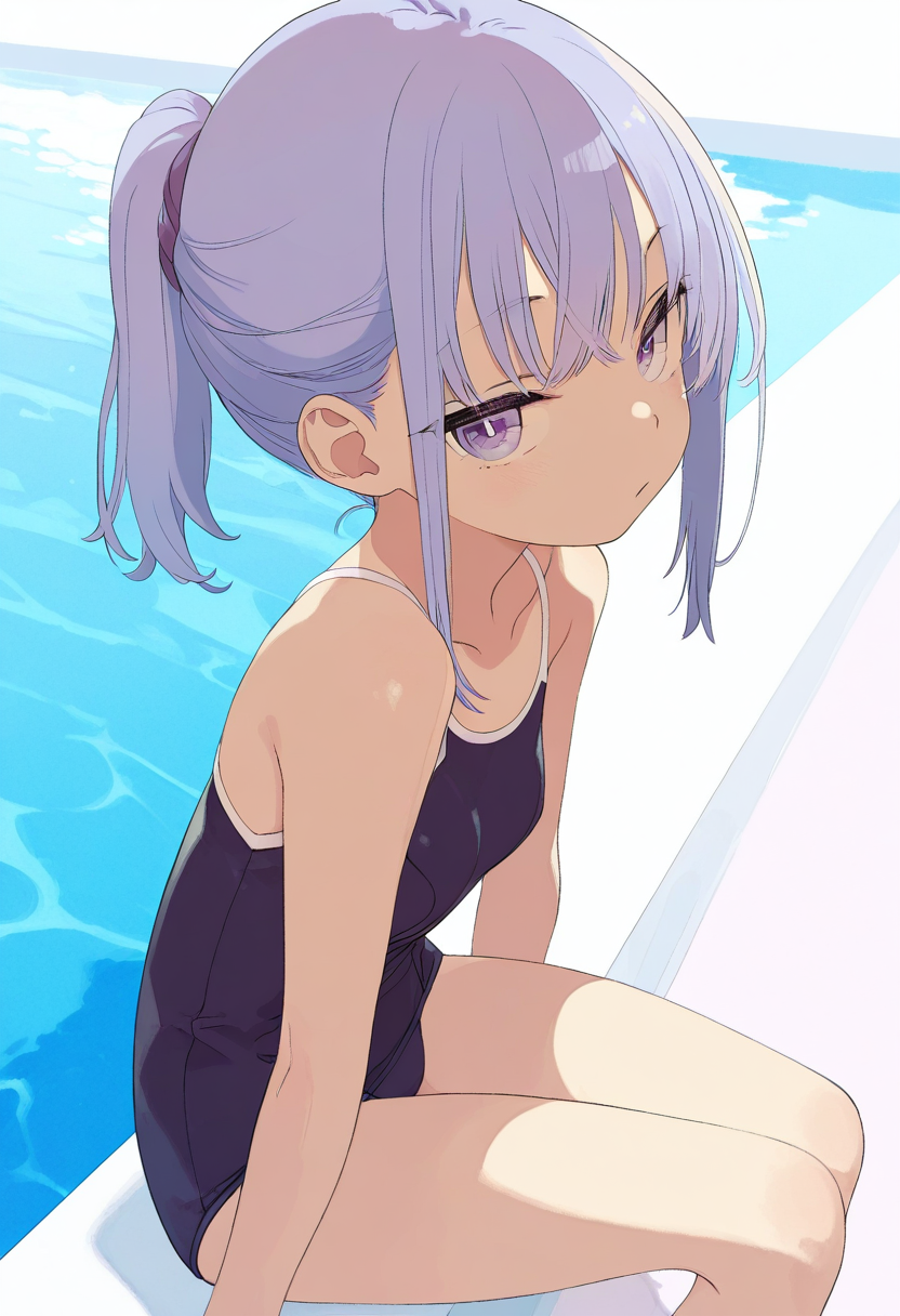 プールの授業が嫌いな女の子