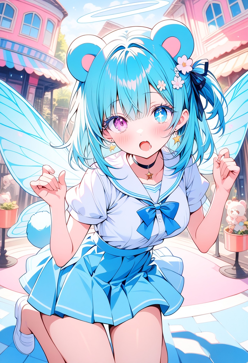 うちの子たちと制服アニマル | の人気AIイラスト・グラビア