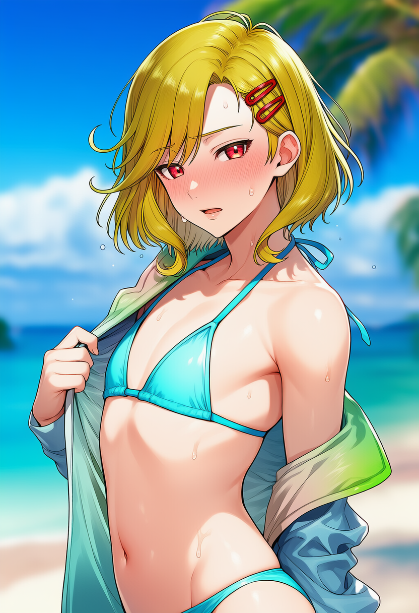 セツにビキニ着てほしいとお願いしたら