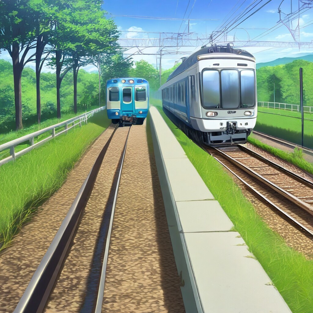 鉄道が走る風景