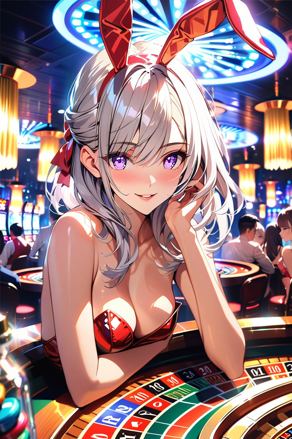 （５３７HQ）銀髪ちゃんバニー