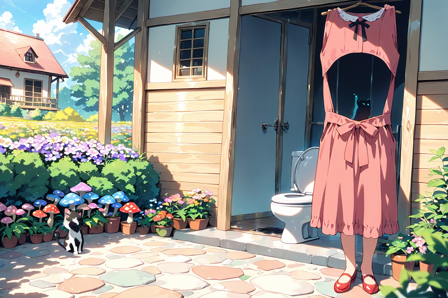 トイレの花子さん２（ちちぷいAI　vs　その他AI）　　ある意味妖怪