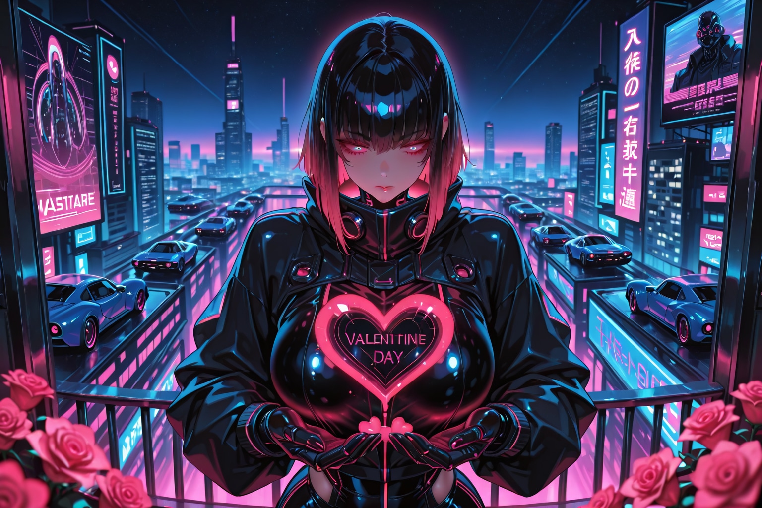 バレンタインタウン | の人気AIイラスト・グラビア