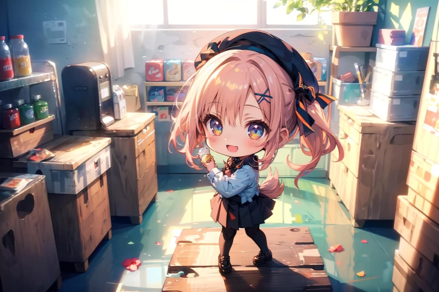 目の色が、虹っぽいのでた-。 | の人気AIイラスト・グラビア