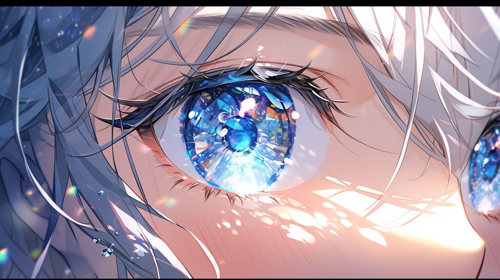 君、瑠璃の眼と。