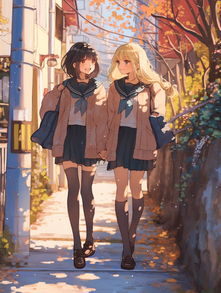 キスしたい二人のJK167