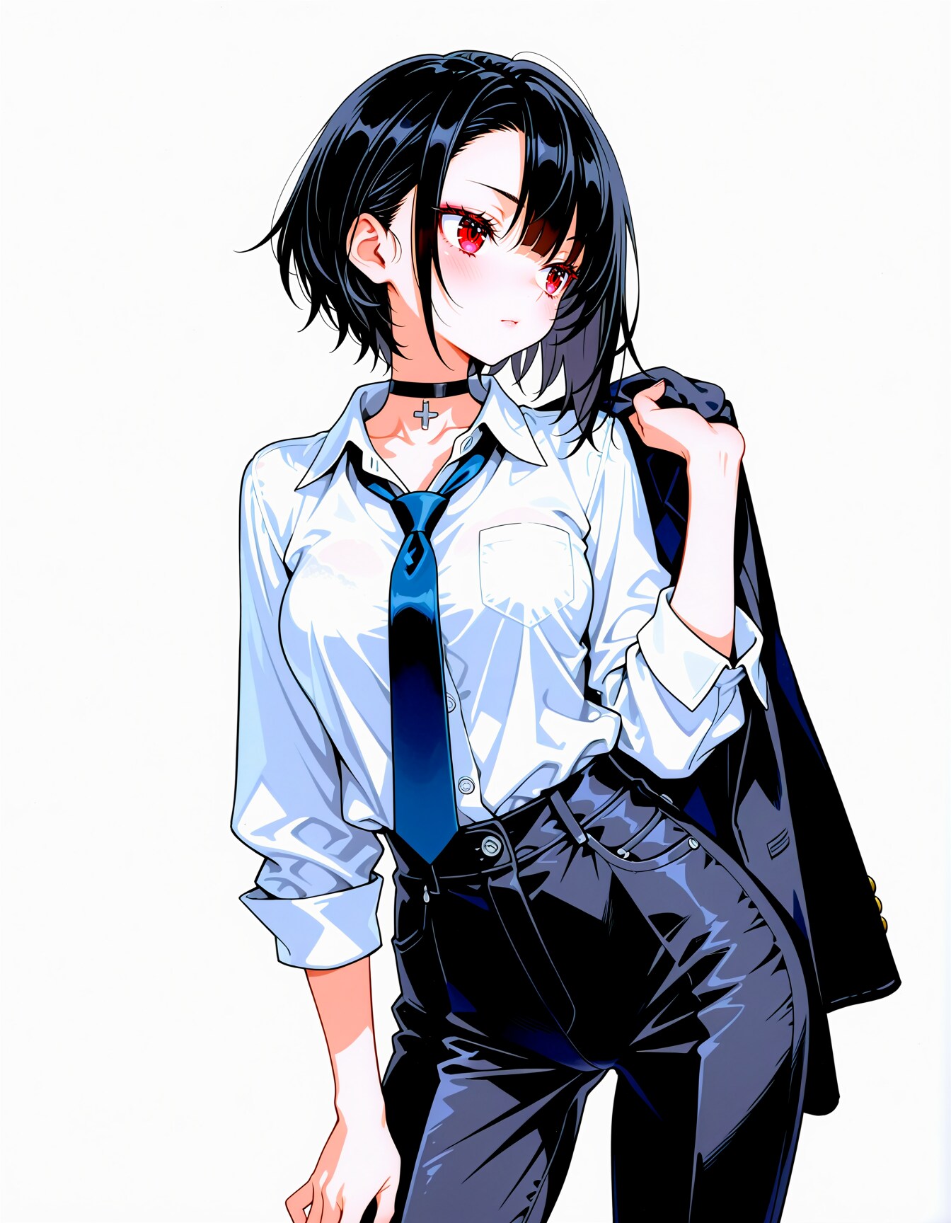 チョーカー | の人気AIイラスト・グラビア