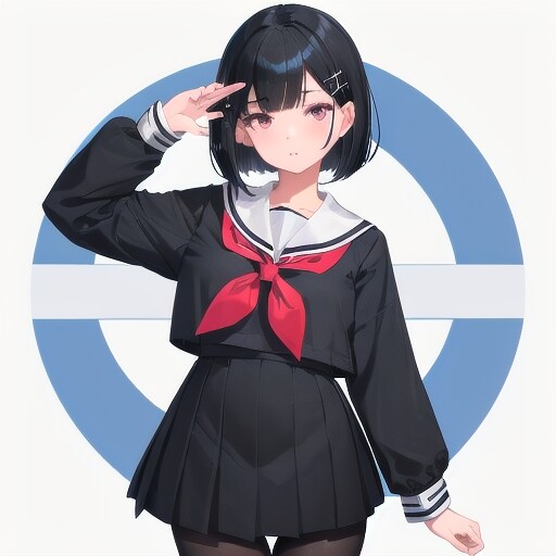 敬礼 | の人気AIイラスト・グラビア