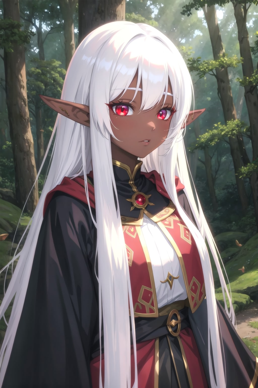 美少女ダークエルフ