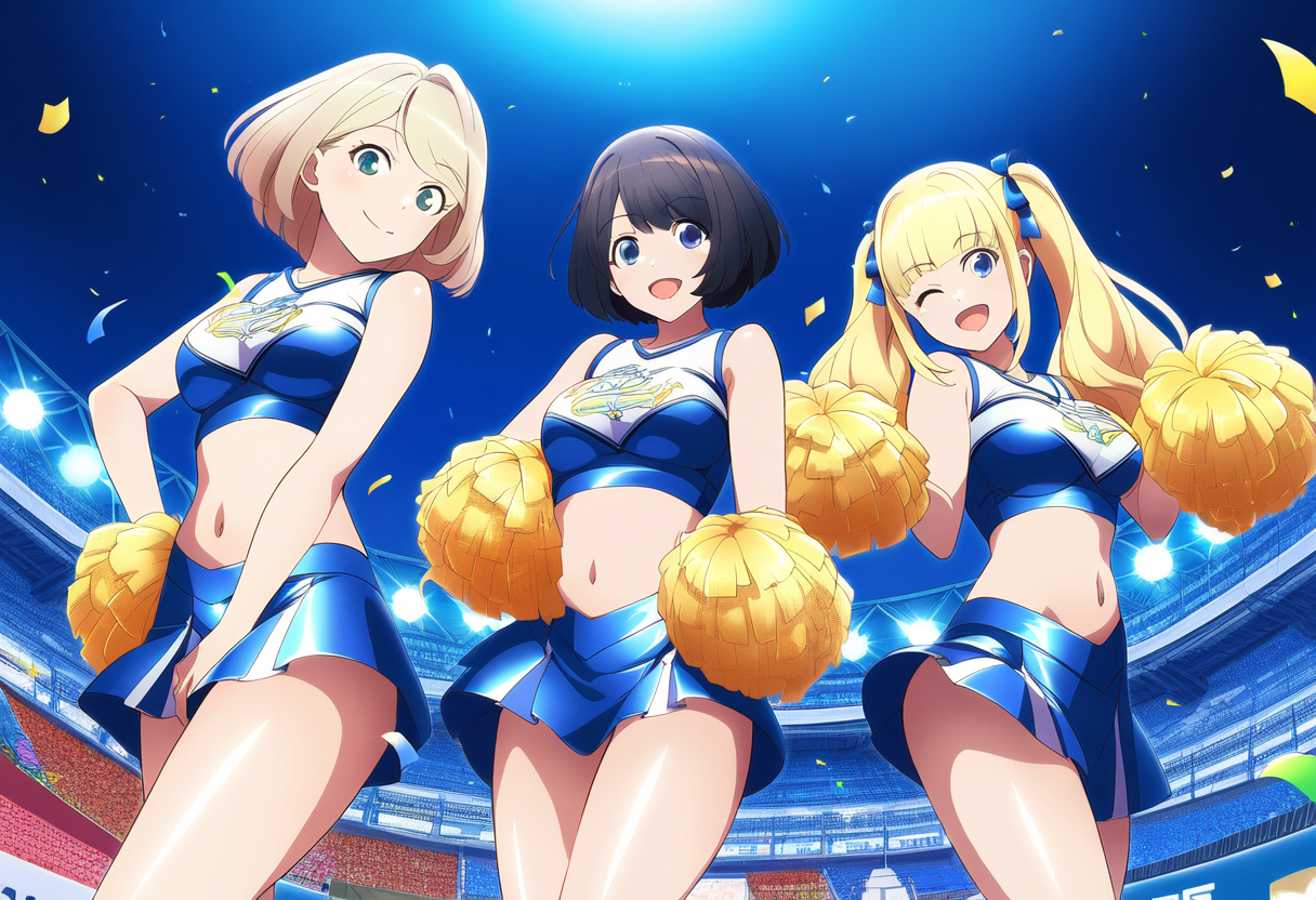 歌って踊れるチアガールズ達