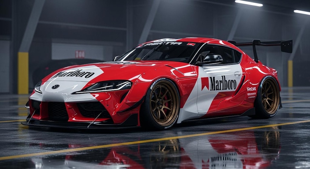 マルボロGRスープラレーシングカー