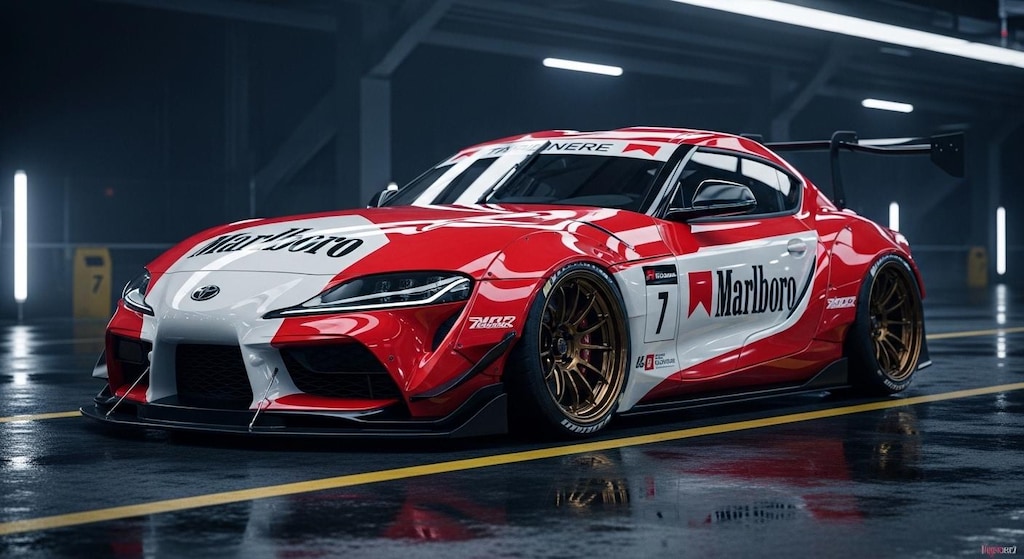マルボロGRスープラレーシングカー