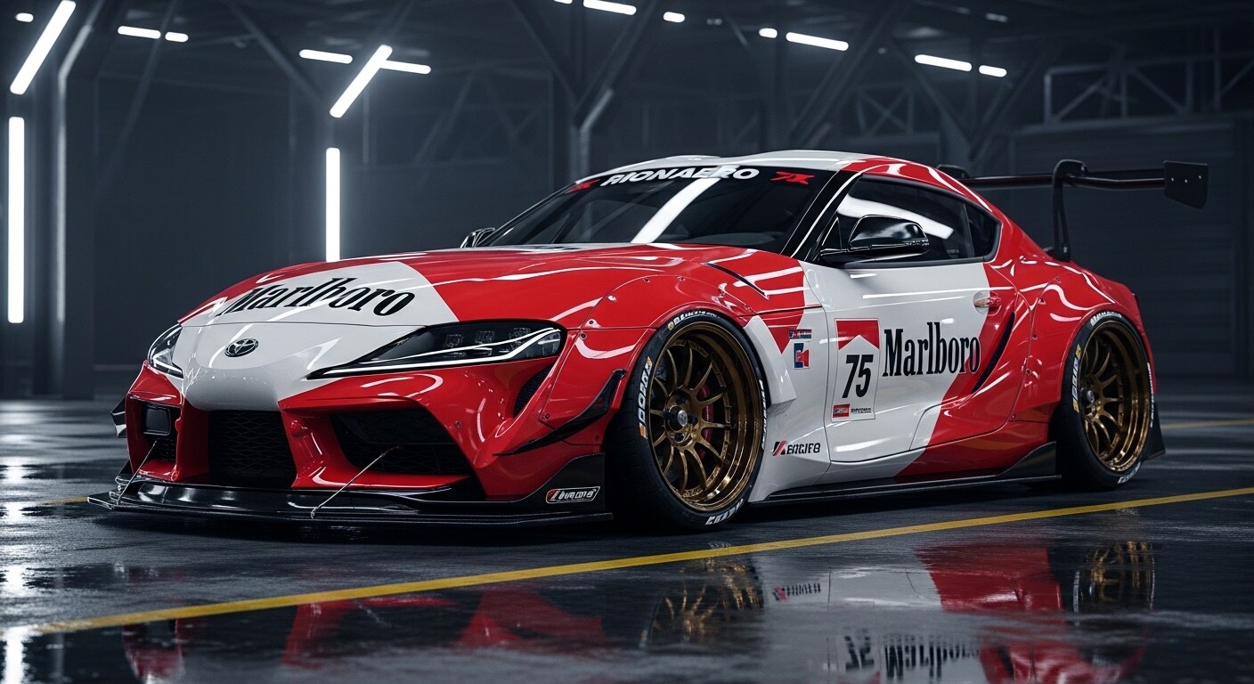 マルボロGRスープラレーシングカー | の人気AIイラスト・グラビア