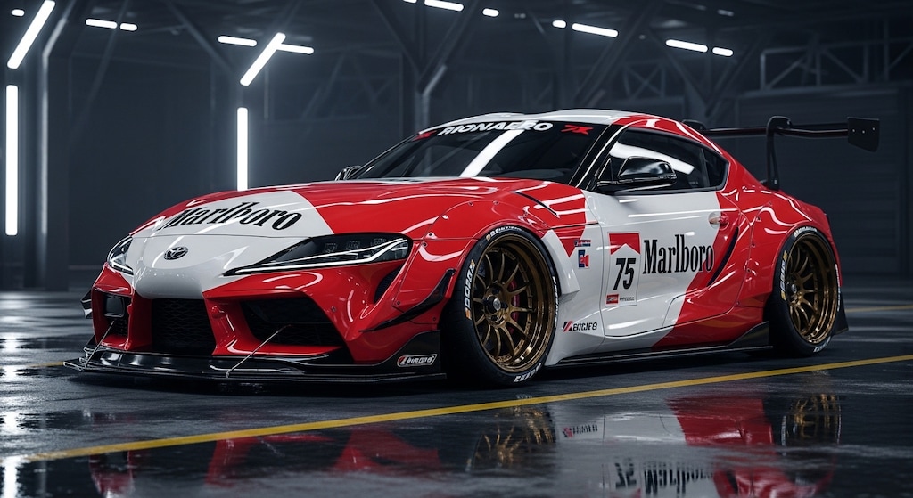 マルボロGRスープラレーシングカー