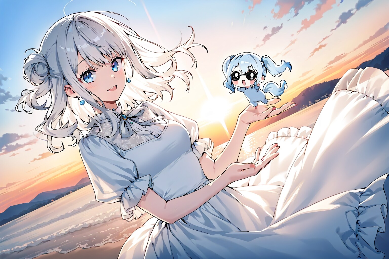 LILAC | の人気AIイラスト・グラビア
