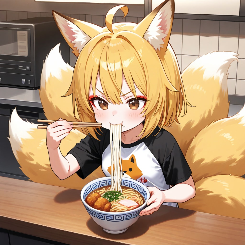 7/2　うどんの日 | の人気AIイラスト・グラビア