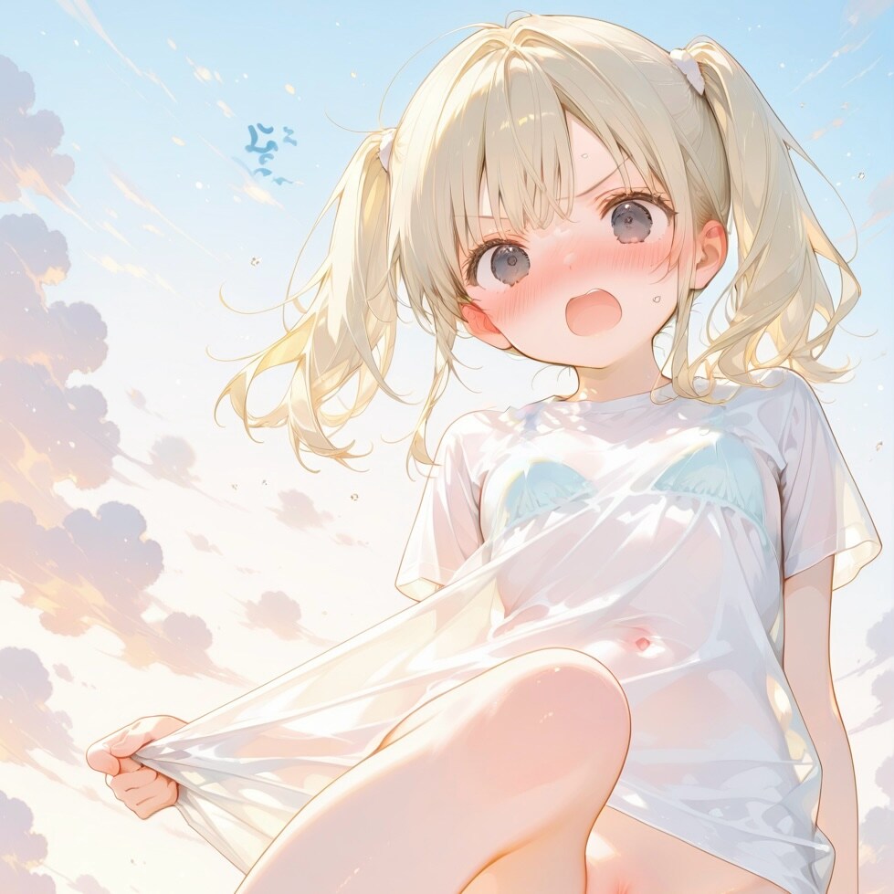 海と少女(3)
