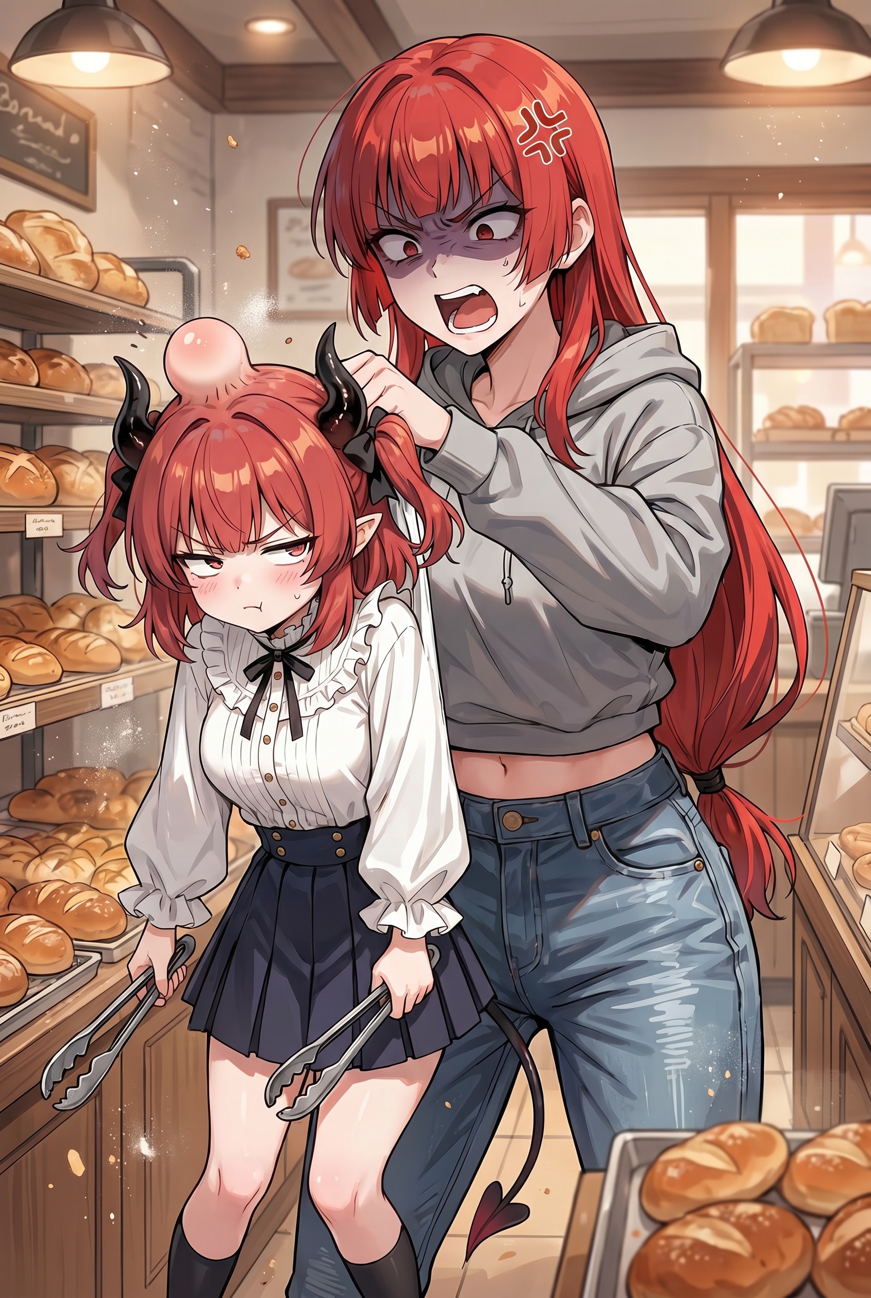 魔王の娘さんと魔王の妻さん | の人気AIイラスト・グラビア