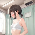 身体測定待ち 2枚目