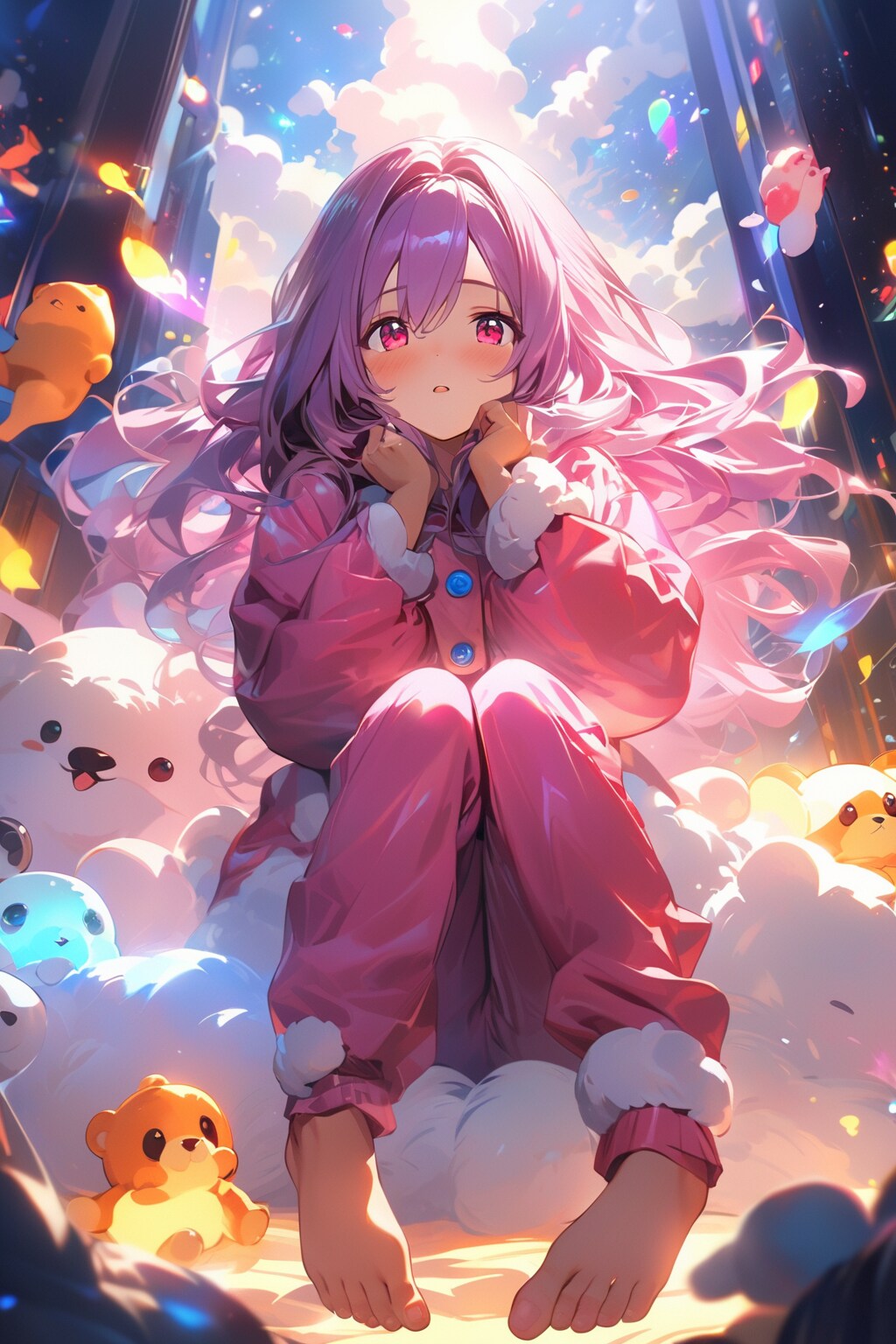 パジャマ姿の女神 | の人気AIイラスト・グラビア