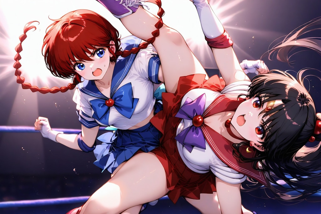 らんまVS乱麗再び！