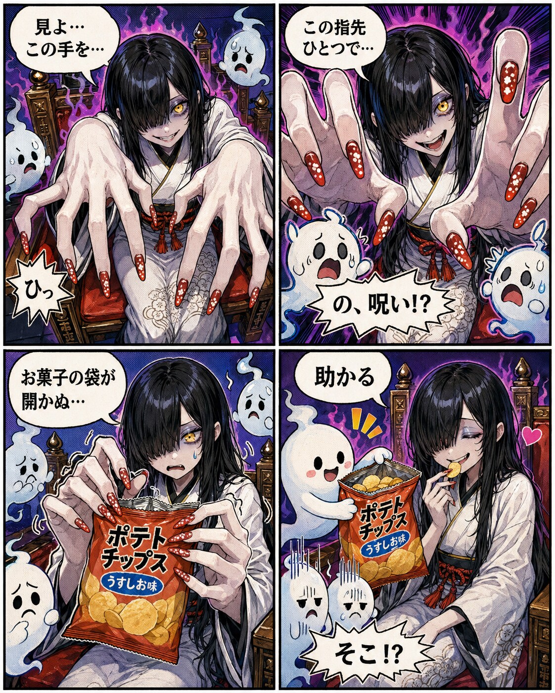 ユウ子さん4コマ