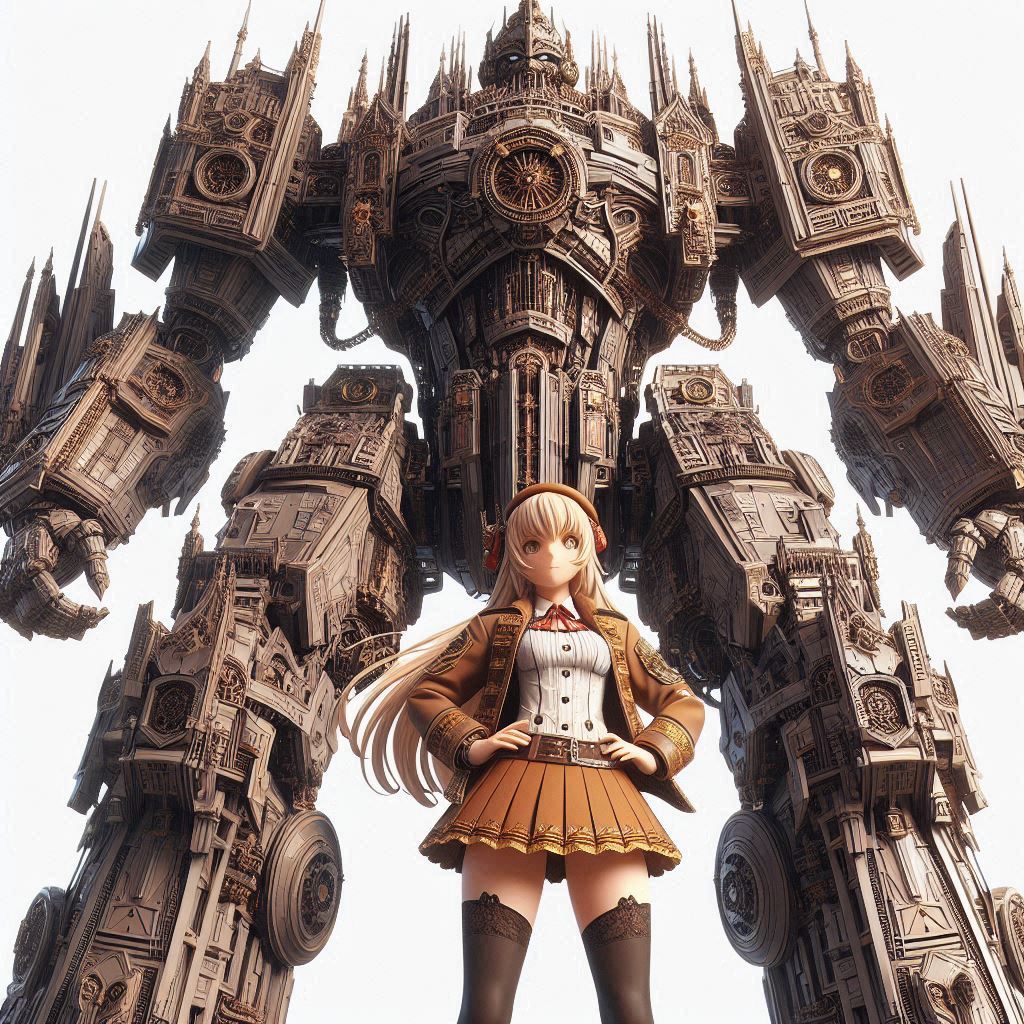 ゴシックなロボットとパイロットちゃん