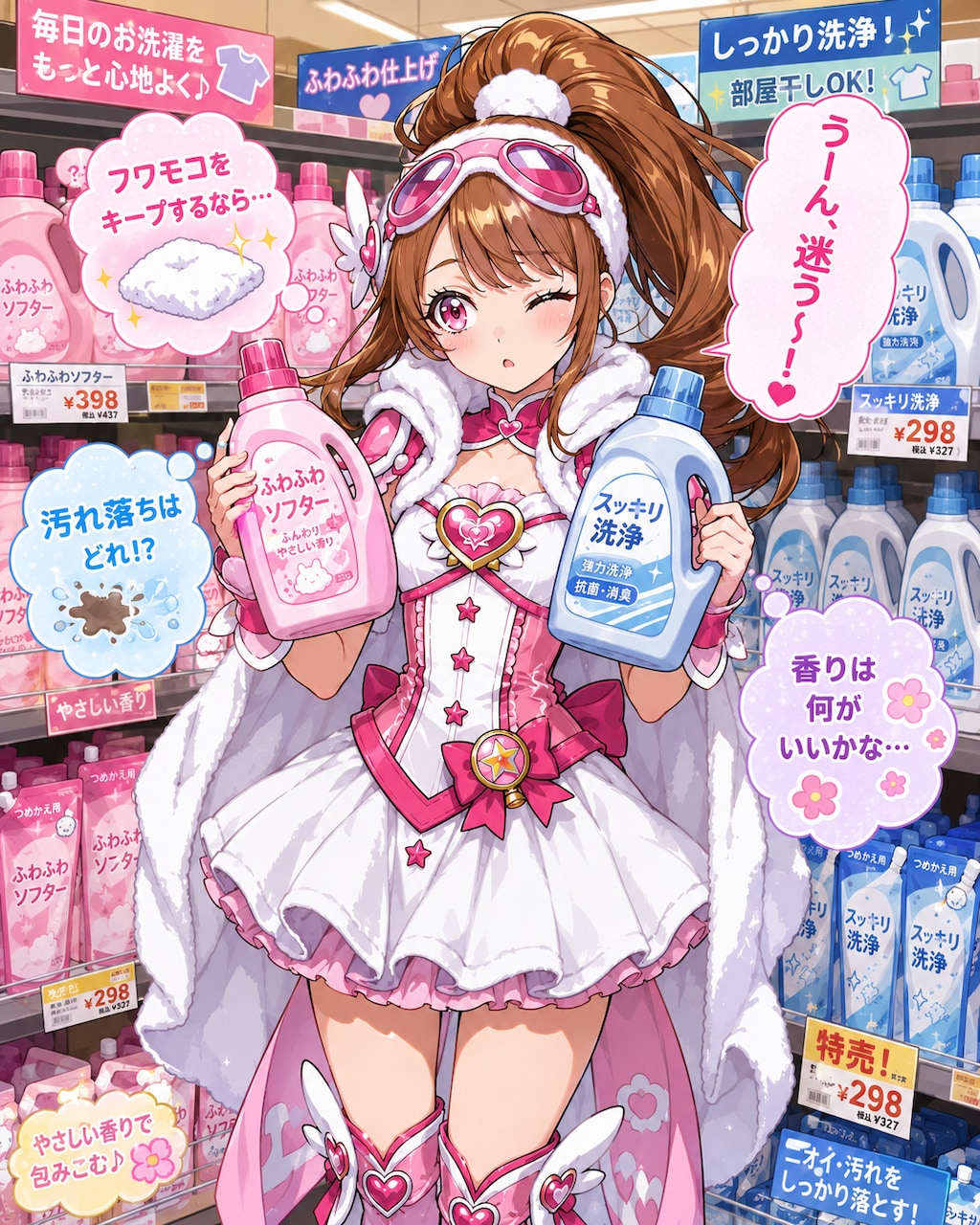 タオルヒロインのキャラクターシート