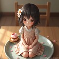 ケーキと少女 7枚目