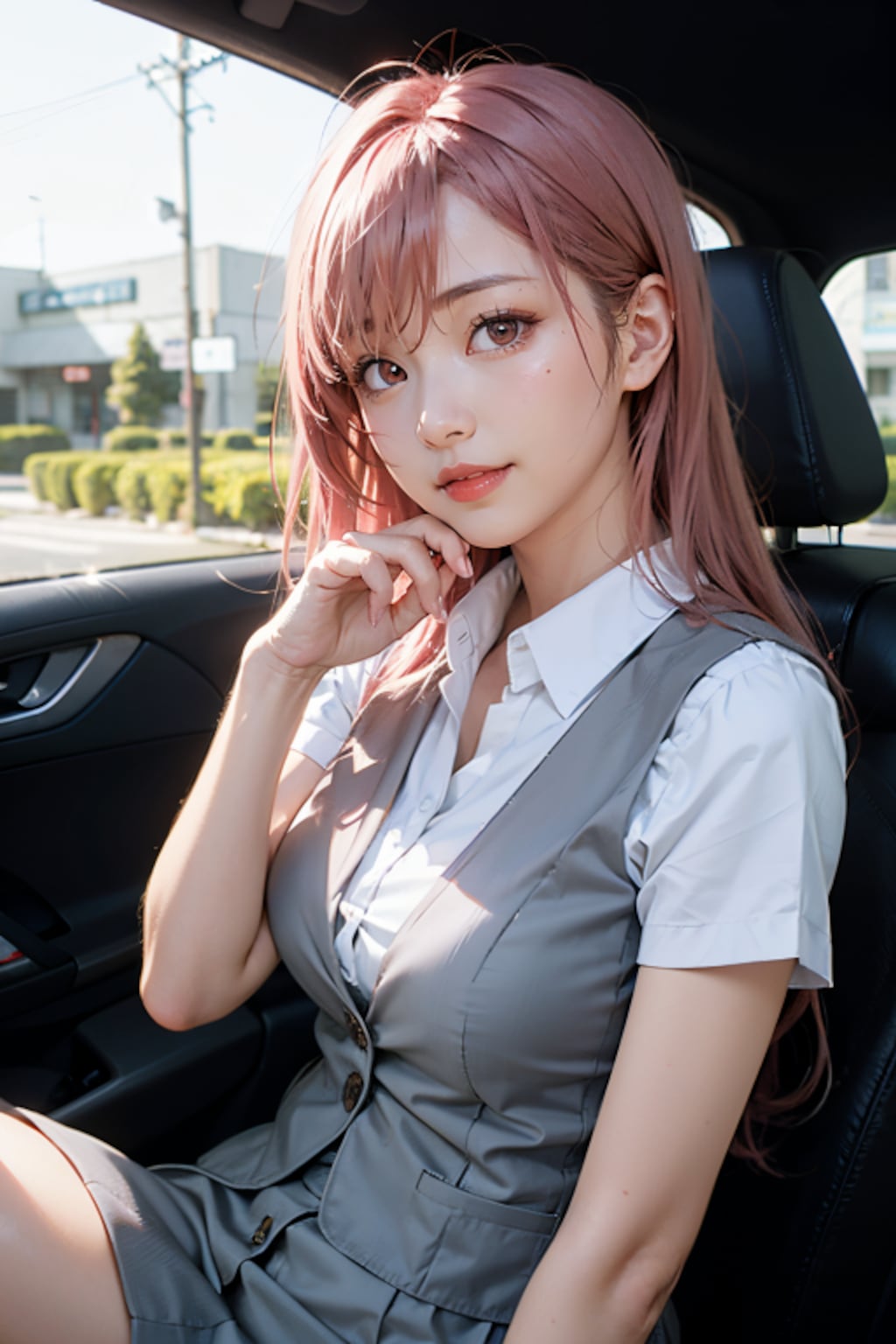 カーディーラー 女性スタッフ