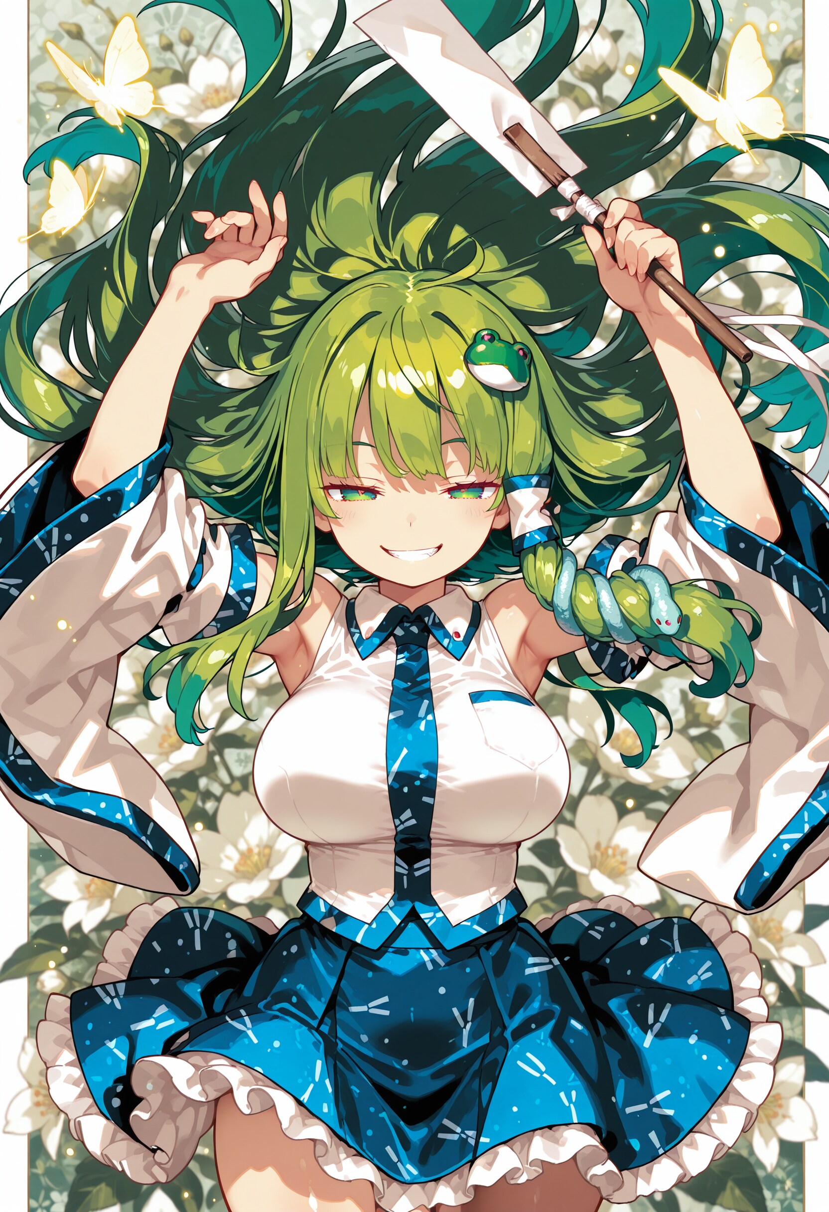 東風谷早苗さん | の人気AIイラスト・グラビア