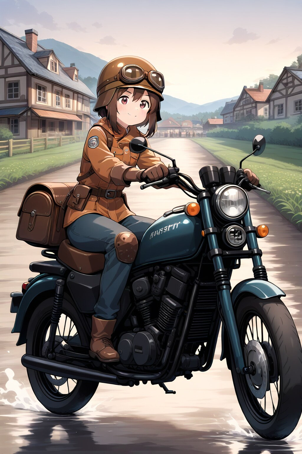バイク好きな彼女