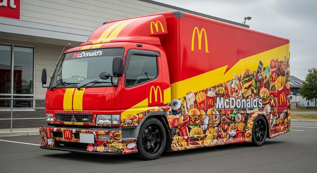 マクドナルド三菱ふそうトラック