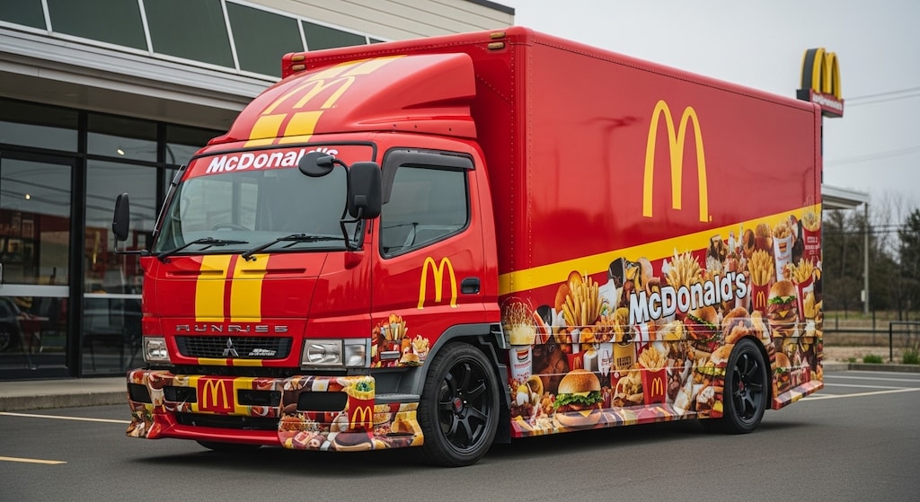 マクドナルド三菱ふそうトラック